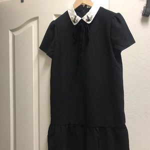Black MNG mini dress